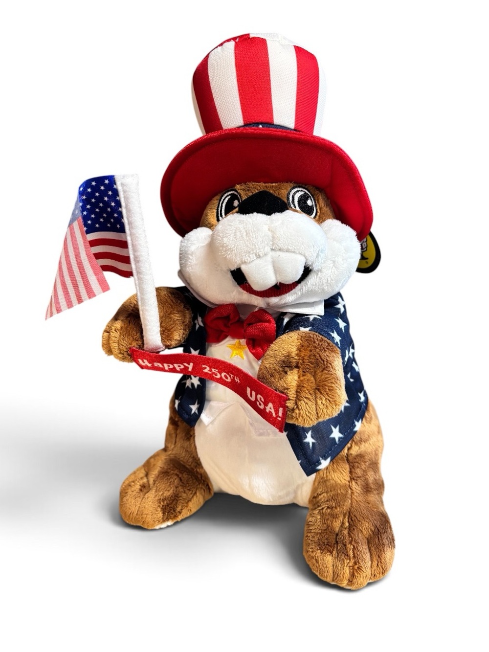 🎉 Buc-ee’s 250th Anniversary Limited Edition Uncle Sam Plush